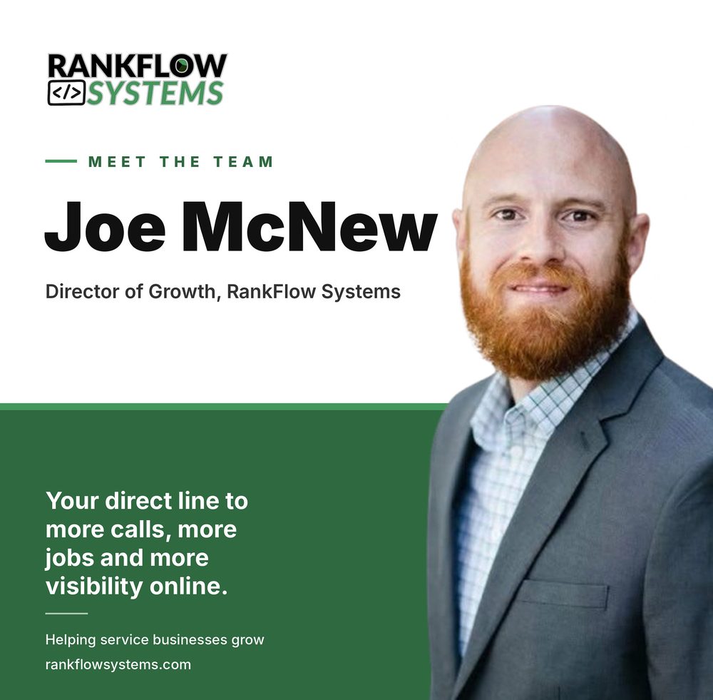 Joe McNew, Director of Growth, RankFlow Systems